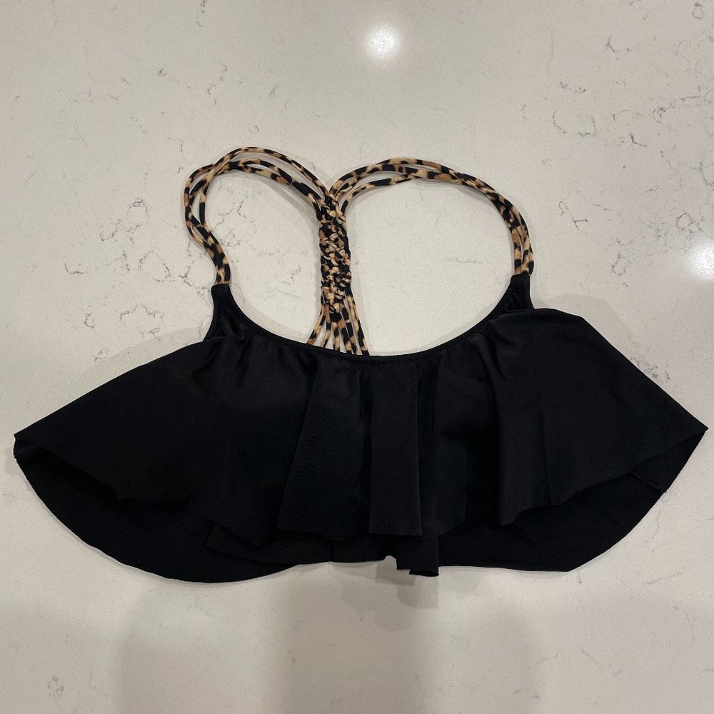 Victoria's Secret PINK Bikini Top Black Women's Medium